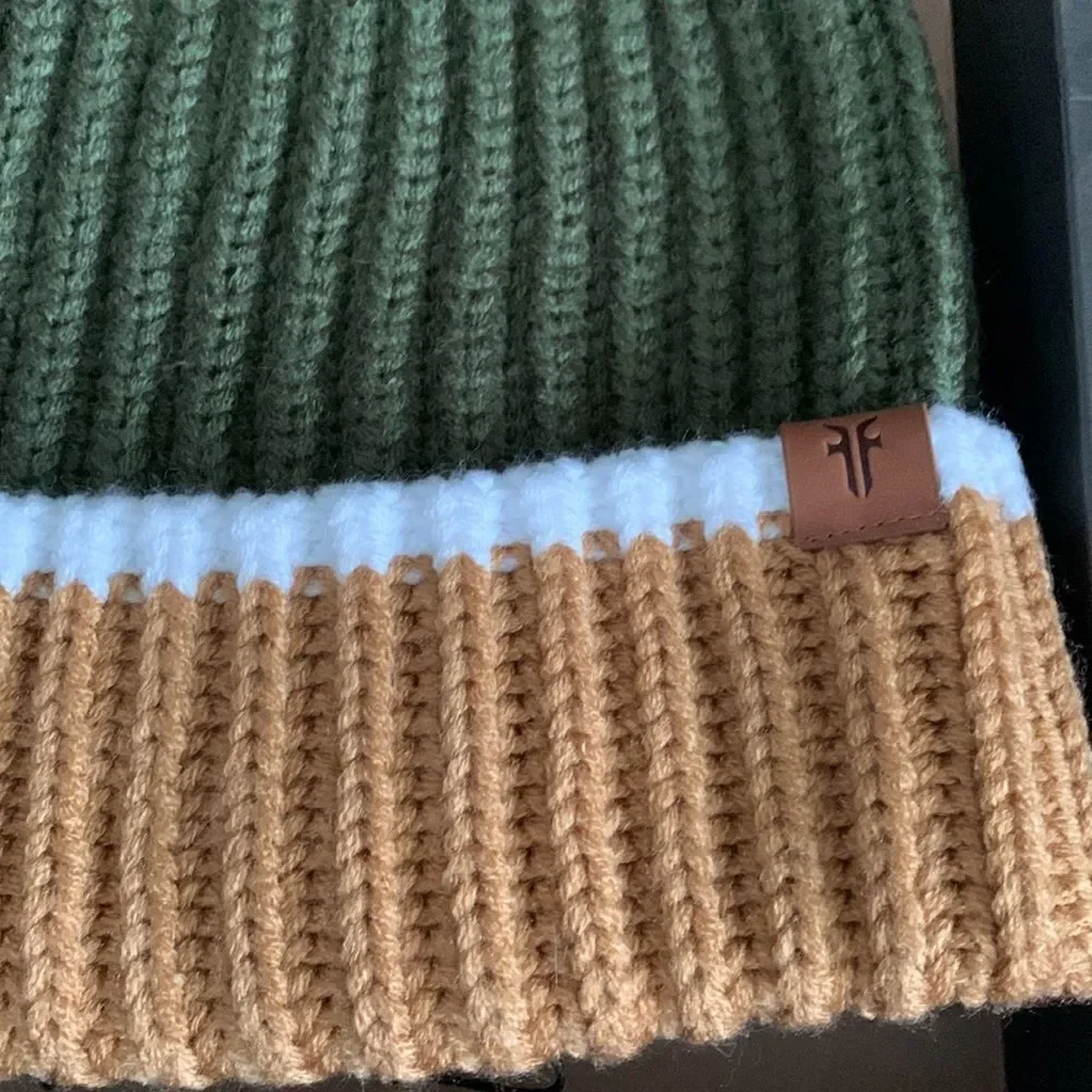 NIB Frye Beanie and Wristlet gift set